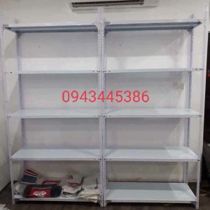 Kệ sắt v lỗ Cao 2m x 5 tầng